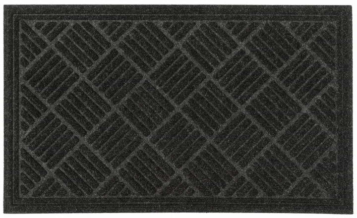 Килимок придверний Multyhome Contours Parquet  антрацит 45x75 см (EU5000010)